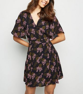 Floral Cheetah Dress